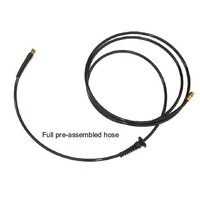 Pre-Made 6m HD Hydraulic Flex Boat Steering Hose with Swaged Threaded Fittings - (Each)