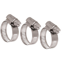 Hose Clamp SS Trident - Suits 13-25mm OD Hose - BOX of 50