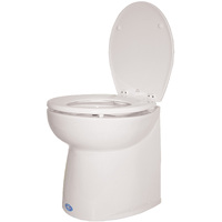 Jabsco Salt Water Flush Deluxe Silent Flush 24V Vertical  Back Toilet  