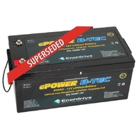 Enerdrive Lithium 300AH Battery EPL-300BT-12V-G2