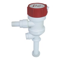 Rule Tournament 400 500GPH Live Bait Pump Dual Port with Straight Thru Hull Inlet RWB27