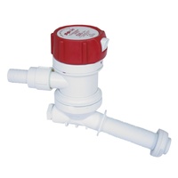 Rule Tournament 400 1100GPH Live Bait Pump Dual Port with Angled Thru Hull Inlet RWB5186