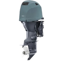 Vented Half Outboard Cover Y10-VG Grey Suits Yamaha Outboards F150D F175A F200F 2015 to 2022