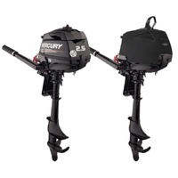 Vented Black Cover M50-V for Mercury 2.5HP  3.5HP  4 Stroke 1 Cylinder 85CC Outboard Post 2007
