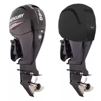 Vented Black Cover M10-V for Merc 135HP 150HP 150XS 4 Stroke Post 2011 4 Cylinder 3L Outboard