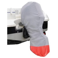 Univ Full Cover MA 075-6G  Suits 40HP - 100HP Outboards Grey