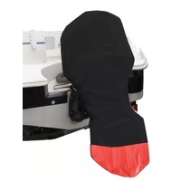 Univ Full Cover MA 075-6BK  Suits 40HP - 100HP Outboards Black