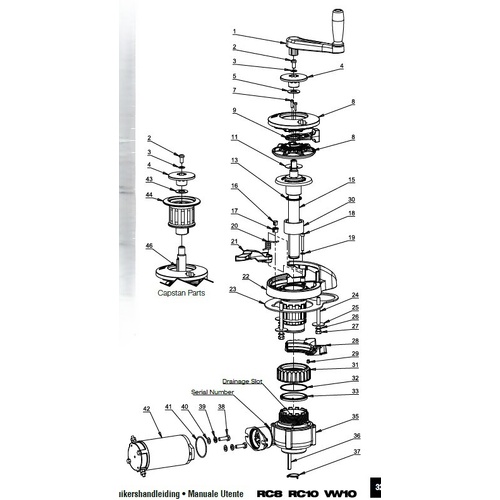 Replacement Maxwell PN 4218 Bearing for RC8