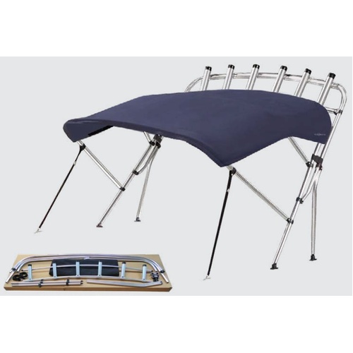 Whitewater PRO Bimini MA 099-2B Blue 1.7 - 1.9m 3 Bow with Rocket Launcher Oceansouth