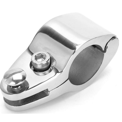 Stainless Steel Hinged 25mm Bimini Coupling Knuckle 35082