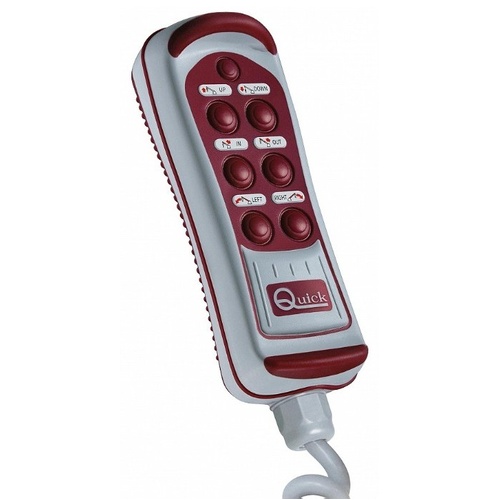Quick Wired 6 Button Hand Held  Remote Control for Davits & Anchor Winches FPHRC1006000C00