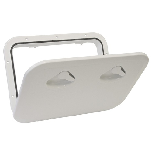 Inspection Hatch Deluxe 440 x 315 Overall White RWB2337