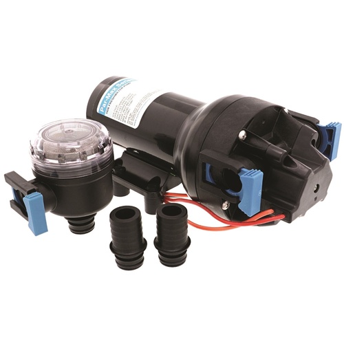 Hotshot 6.0  HD J20-253  24V Deck Wash Pump w Strainer & 20mm Barb  Jabsco P602J-219N-3A