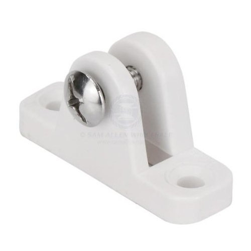 White Deck Mount  for Bimini Canopy 25108W