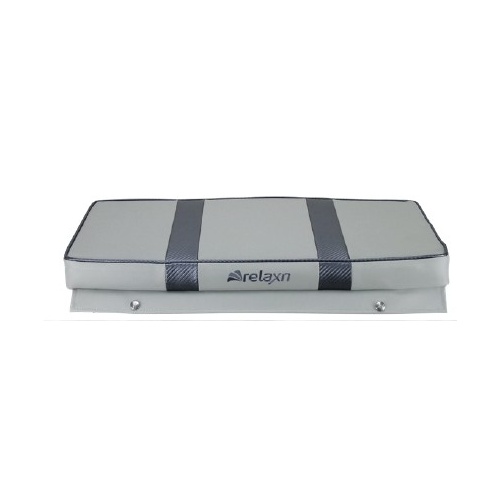 Relaxn Seat Cushion 600mm x 400mm Grey and Dark Carbon 293653