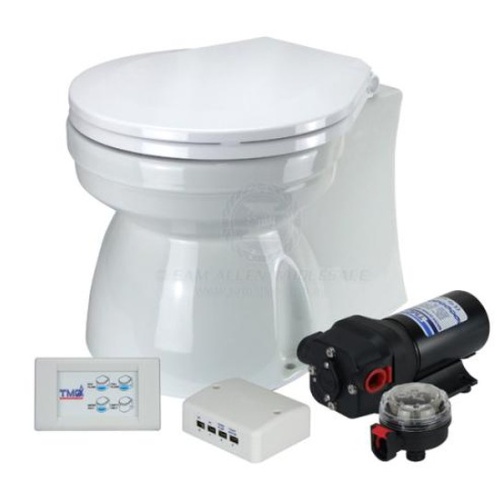 Toilet TMC Quiet 24V Small Bowl with Soft Close Lid 45056