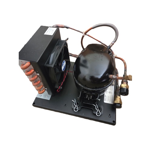 Fridge Compressor No Module  BD35F 12/24V Secop with Fan 