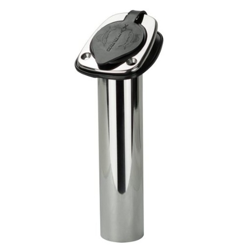 Reelax SS Std 30 Degree Rod Holder w Cap & Gasket RX51003 Game Rated to 37Kg