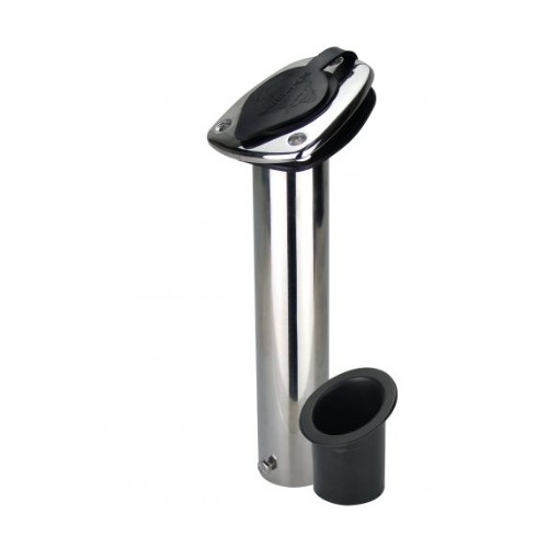 Reelax SS HD 30 Degree Rod Holder w Cap & Gasket RX52001 Game Rated to 60Kg