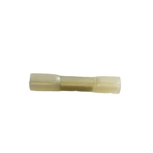 Glue Lined 6-8mm Yellow Tinned Cable Joiner 30 Pack Tinned Copper 90083