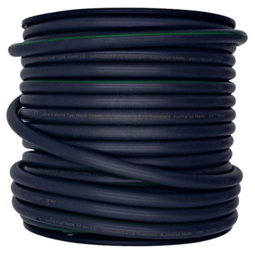 Above Deck Fuel Hose 10mm 3/8 Inch ID 50M ROLL Suits E10, Unleaded Petrol and Diesel