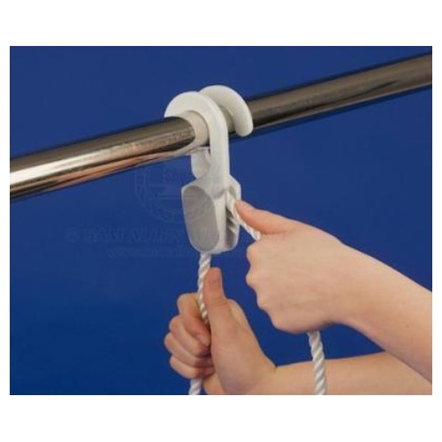 Grey Fender Hanger Clips up to 25mm Rails Pair Includes Cleat 