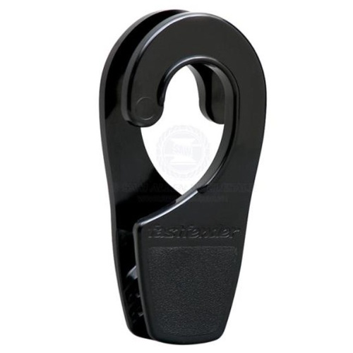 XL Black Fender Hanger Clips up to 32mm Rails Pair Includes Cleat