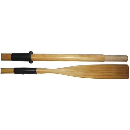 Wooden Oars 1.8M with Oar Stops Pair