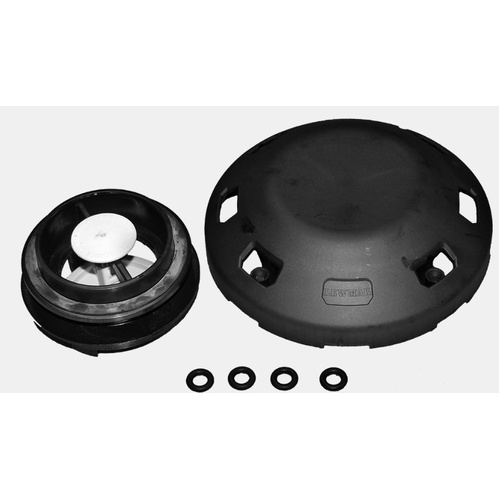 Lewmar Retro Fit Black Hatch Vent Kit  172157