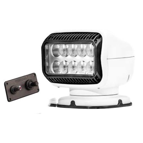 LED 12V GoLight GT White Spotlight with Wired Remote Panel  544,000 Candela 123357