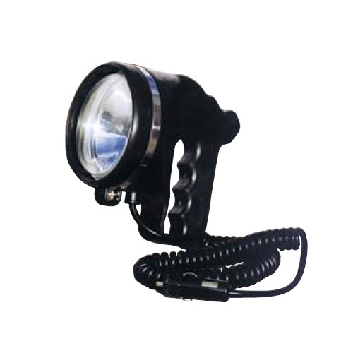 Rubber 12V Pistol Grip Hand Held Spotlight 123132