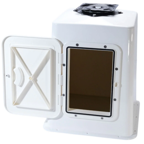 520mm Boat Seat Box w Unlined Locker MA801-1