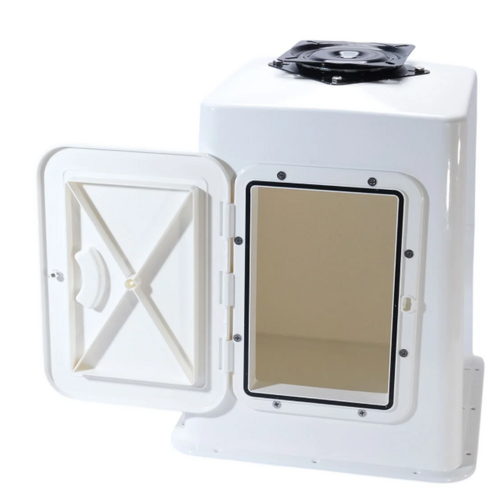 520mm Boat Seat Box w Lined Storage Locker MA801-3