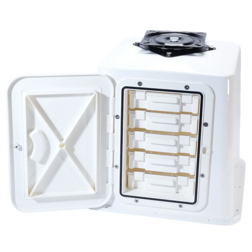 415mm Boat Seat Box w Tackle Tray Locker MA800-2