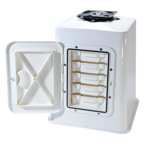 520mm Boat Seat Box w Tackle Tray Locker MA801-2
