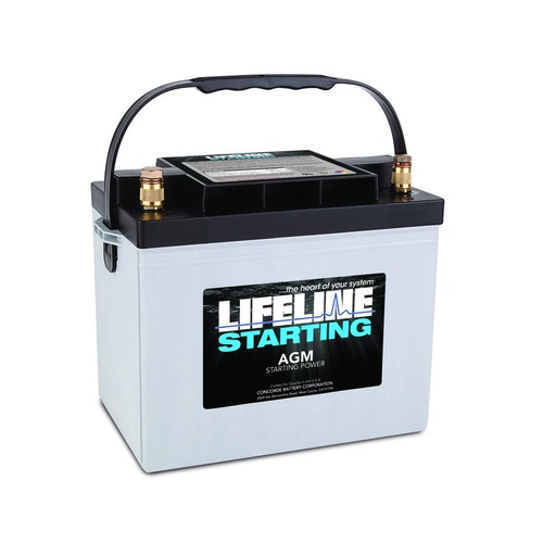 Lifeline Start Battery - 12V 75AH 650CCA GPL-2400T