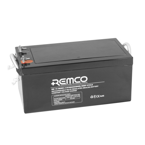 Battery 12V 260AH RM12-260DC Remco Deep Cycle AGM 