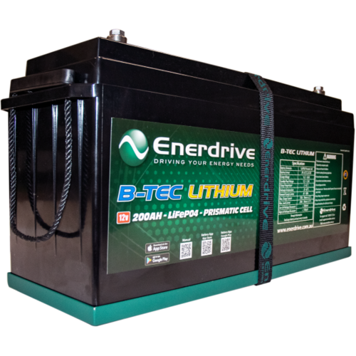 Lithium B-Tec Battery 12V 200AH EPL-200BT-12V-G2