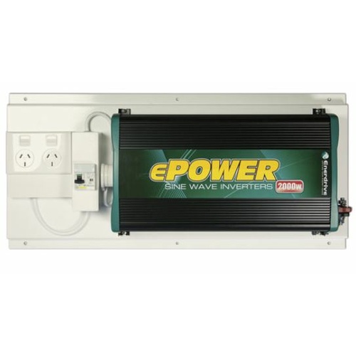 ePower Inverter 2000W Wall RCD-GPO-EP2000W