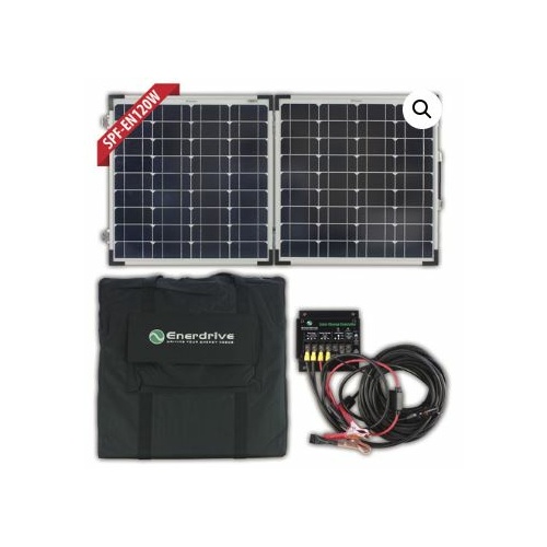 Folding Solar Kit - Enerdrive 120W - SPF-EN120W