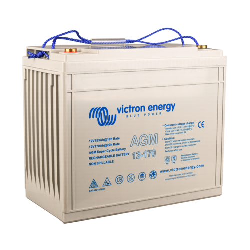 VICTRON 12V/170AH AGM Super Cycle Battery (M8)