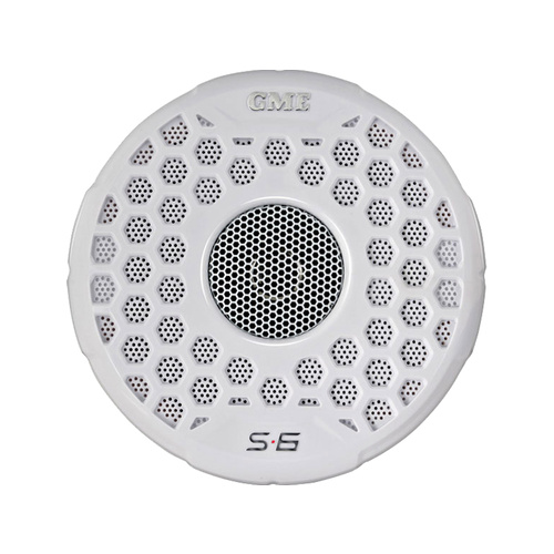 GME Flush Speakers S6 180mm White Pair GS600
