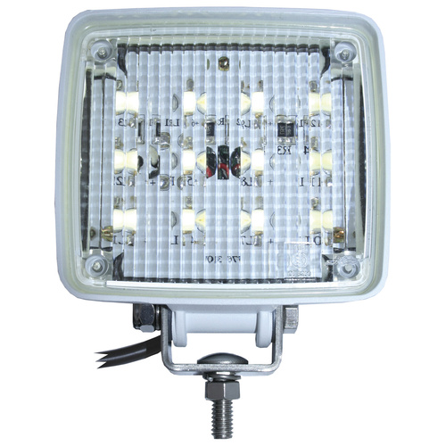 Deck Flood Light - 12 LED IP67 12 /24V RWB6978 