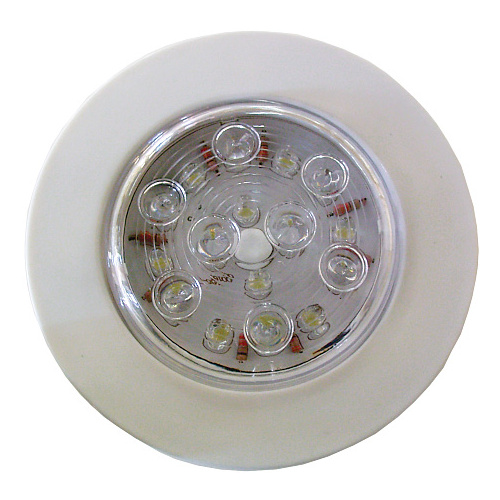 Interior Light 16 LED 12V Push On/Off Flush Mnt RWB1878