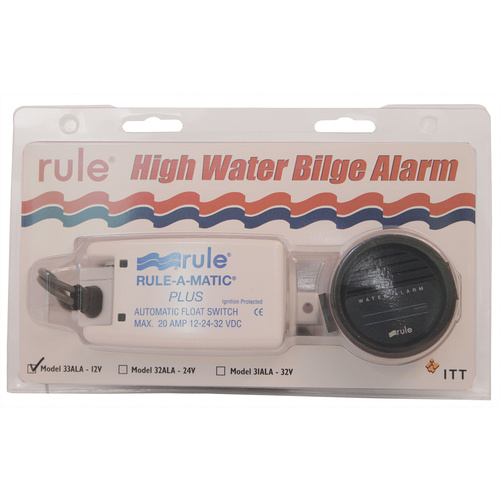 Bilge Alarm Kit Rule 12V RWB104