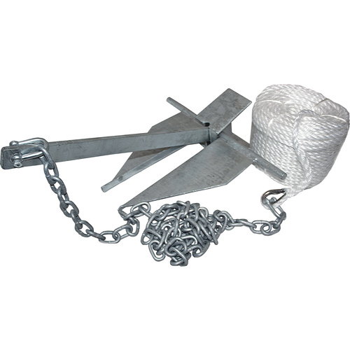 Sand Anchor Kit 8lb / 4kg up to 5m Boat