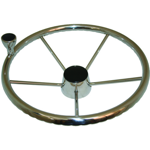 Steering Wheel - 388mm SS  & Control Knob