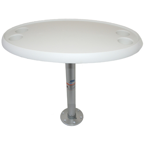 Table Kit - Oval with Fixed Height Removable Pedestal
