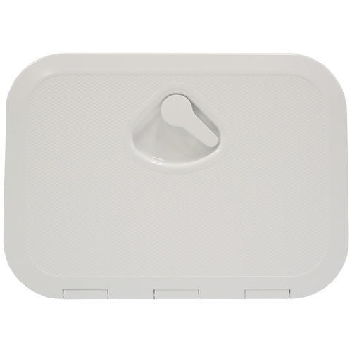 Inspection Hatch Deluxe 375x275 OD White