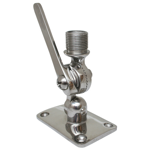 Stainless Steel Heavy Duty Double Antenna Base  - 35039